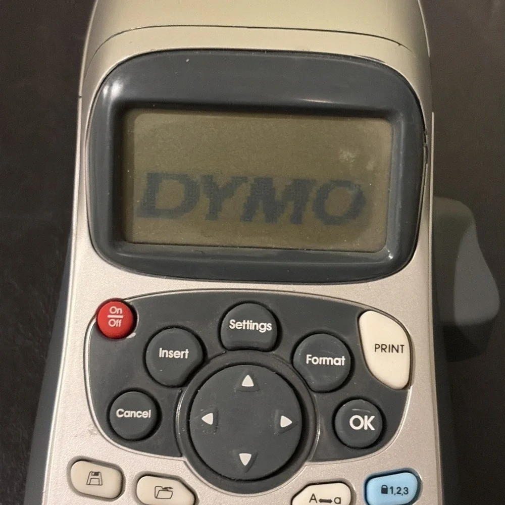 Dymo LetraTag LT100H Handheld Portable Label Maker Works Tested